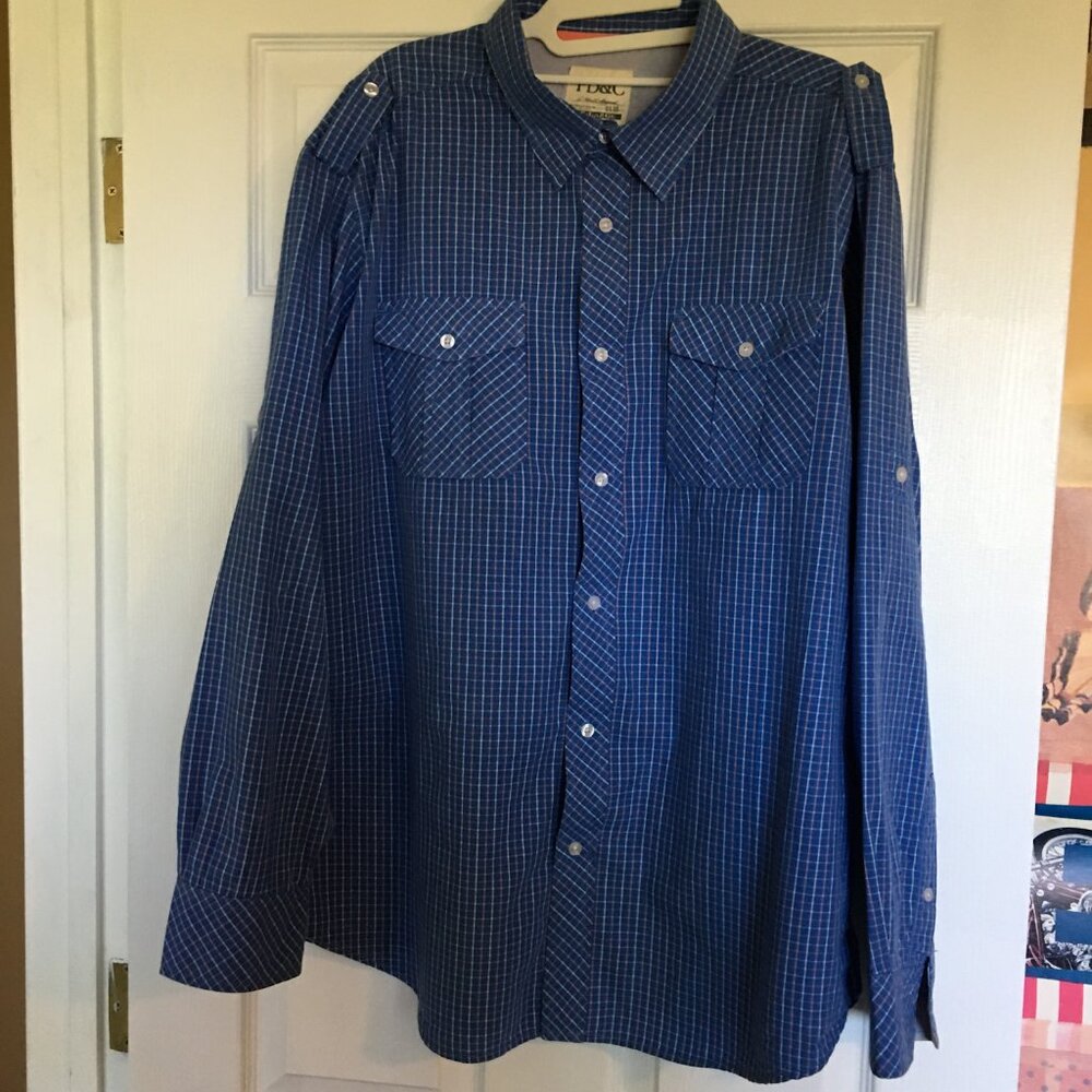 Men's XL PD&C casual shirt